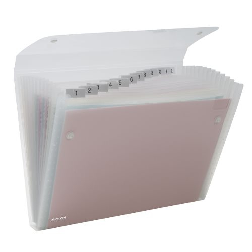 Rexel Ice dokumentmapp med indexflik Transparent Polypropylen (PP) A4
