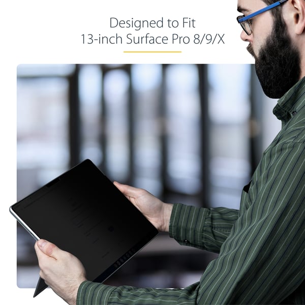 StarTech.com 13SP-PRIVACY-SCREEN näytön tietoturvasuodatin 33 cm (13") Kannettava tietokone Kehyksetön näytön yksityisyyssuodatin