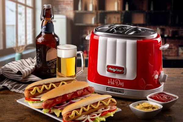 Ariete 0206/00 Hot dog paahdin 650 W Punainen