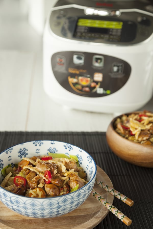 Tefal RK8121 riskokare 750 W Silver, Vit