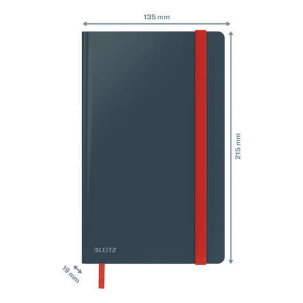 Leitz Cosy notesbog Soft Touch linjeret med Hardcover