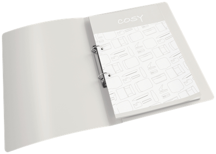 Leitz Cosy Ringpärm, 2 ringar