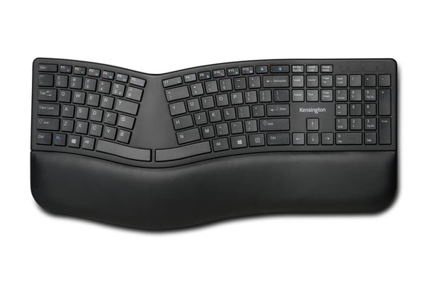 Kensington Pro Fit® Ergo Trådlöst Tangentbord (Svart)