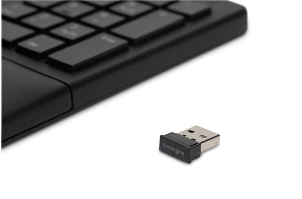 Kensington Pro Fit® Ergo Trådlöst Tangentbord (Svart)