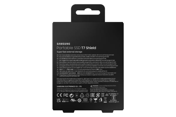 Samsung MU-PE2T0S 2 TB USB Type-C 3.2 Gen 2 (3.1 Gen 2) Svart