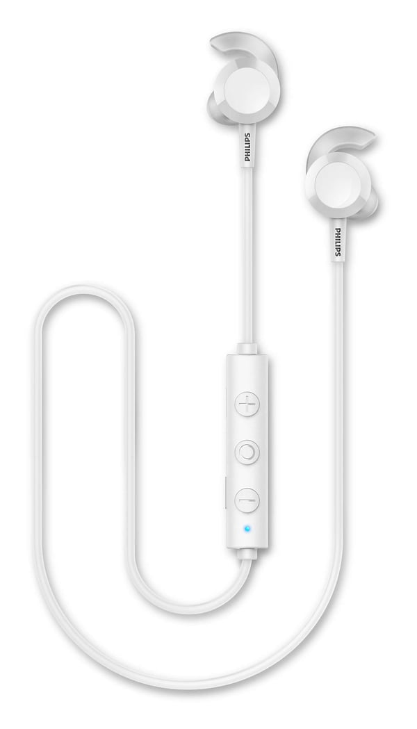 Philips TAE4205WT/00 hovedtelefoner/headset Trådløs I ørerne Opkald/musik Bluetooth Hvid