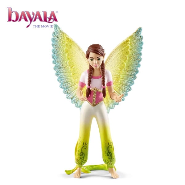 schleich BAYALA MOVIE Surah with parrot Kuack