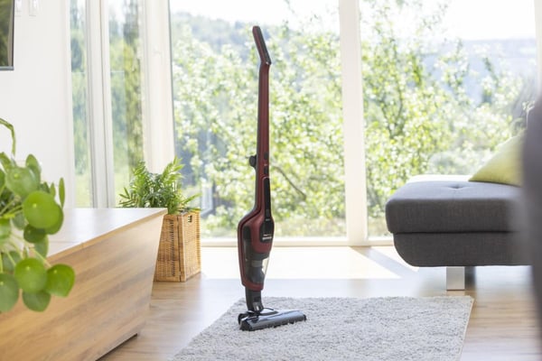 Gorenje SVC216100FSIIR 2-i-1 stangstøvsuger Batteri Dry Poseløs 0,5 L 130 W Rød