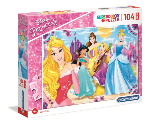 Palapeli 104 Maxi Supercolor Princess