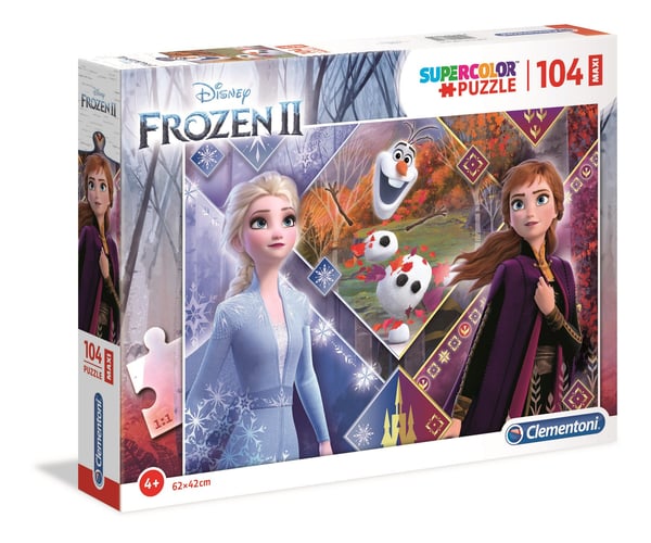 Palapeli 104 Maxi Super Color Frozen 2