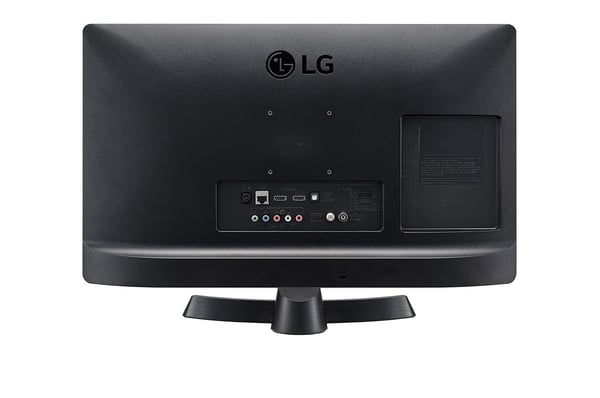 LG 24TN510S-PZ tv 59,9 cm (23.6") HD Älytelevisio Wi-Fi Musta 250 cd/m² Rullattava näyttö