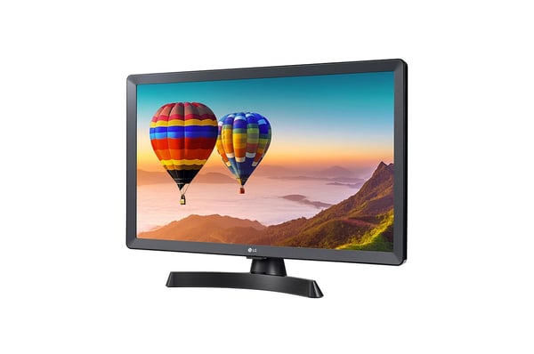 LG 24TN510S-PZ tv 59,9 cm (23.6") HD Älytelevisio Wi-Fi Musta 250 cd/m² Rullattava näyttö