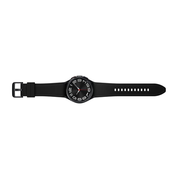 Samsung Galaxy Watch6 Classic SM-R955FZKAEUA smartklocka och träningsklocka 3,3 cm (1.3") OLED 43 mm Digital 432 x 432 pixlar Pekskärm 4G Svart Wi-Fi GPS