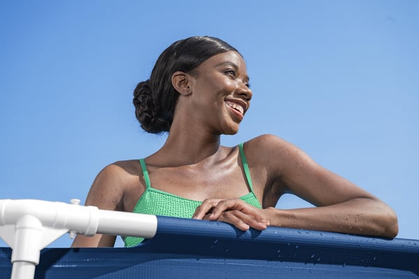 Bestway Steel Pro 56679 swimmingpool til over jorden Indrammet pool Rund Blå