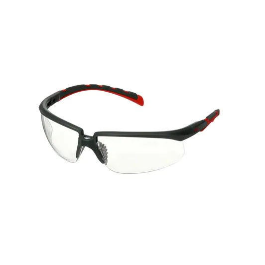 3M S2001SGAF-RED skyddsglasögon Plast Grå, Röd