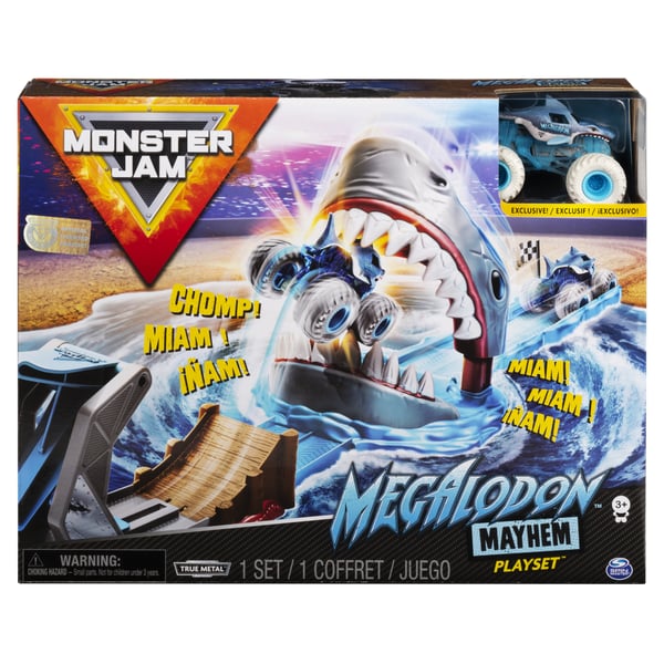 Monster Jam MNJ VHP 1t64 MegaladonMayhem Playset GML