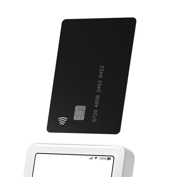 SumUp Solo älykortin lukijalaite Wi-Fi + 4G Valkoinen