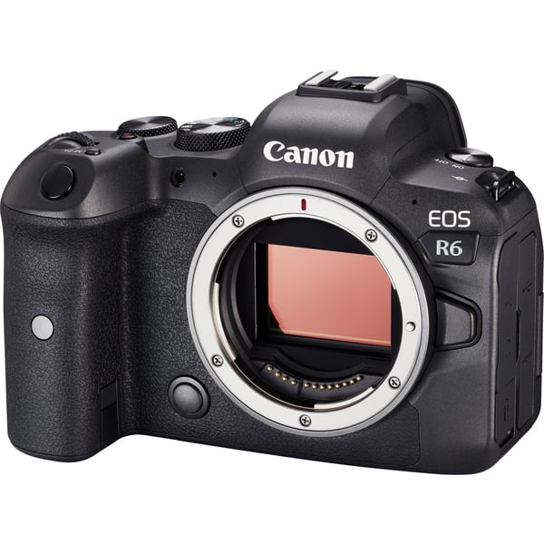 Canon EOS R6 MILC-hus 20,1 MP CMOS 5472 x 3648 pixlar Svart