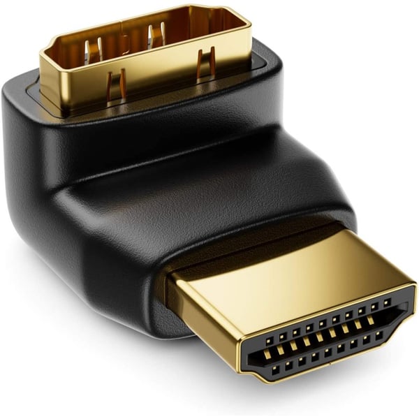 Techly HDMI M/F Sort