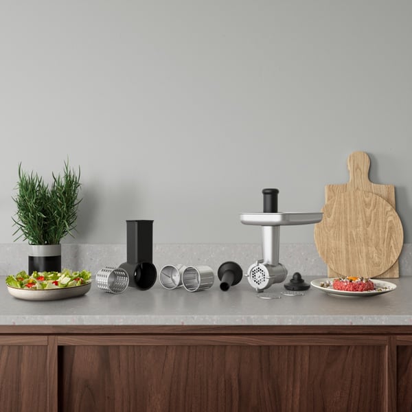 Electrolux E5KM1-6GBP matberedare 1200 W 5 l Svart, Grå