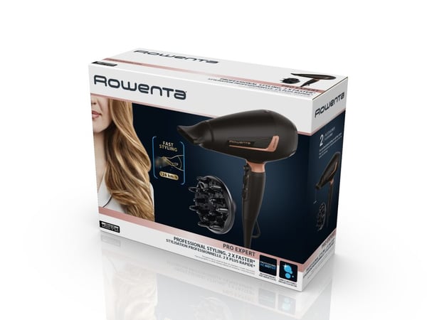 Rowenta Pro Expert CV8830 hårfön 2200 W Svart