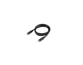 Lenovo 4X90U90619 USB-kablar USB 3.2 Gen 2 (3.1 Gen 2) 1 m USB C 10 Gbit/s 100 W Svart