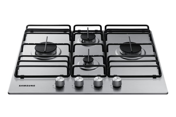 Samsung NA64H3110BS Rostfritt stål Inbyggd 60 cm Gas 4 zone(s)