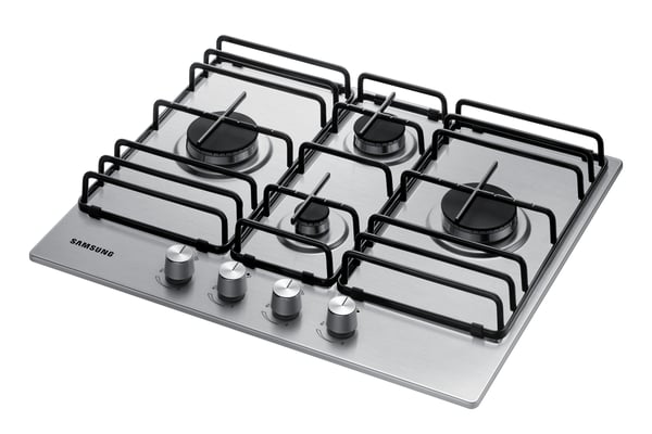 Samsung NA64H3110BS Rostfritt stål Inbyggd 60 cm Gas 4 zone(s)