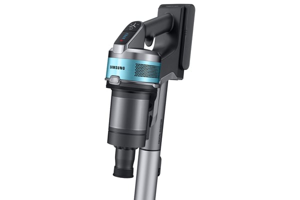 Samsung Jet 75 turbo Stick vakuum Batteri Dry HEPA Poseløs 0,8 L 550 W Sort, Krom, Mintfarve, Teal
