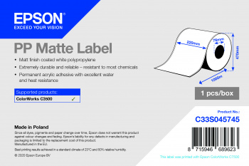 Epson C33S045745 print etiket Epson C33S045745 print etiket