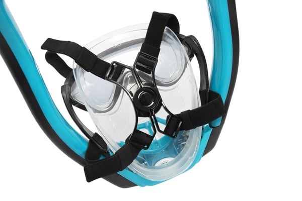 Bestway 24058 dykkemaske Sort, Blå, Orange, Transparent Voksen