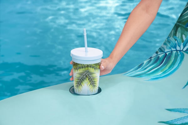 Bestway 43402 pool og strand flyder Blå Billede PVC Flydende hvilestol