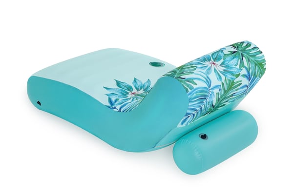 Bestway 43402 pool og strand flyder Blå Billede PVC Flydende hvilestol