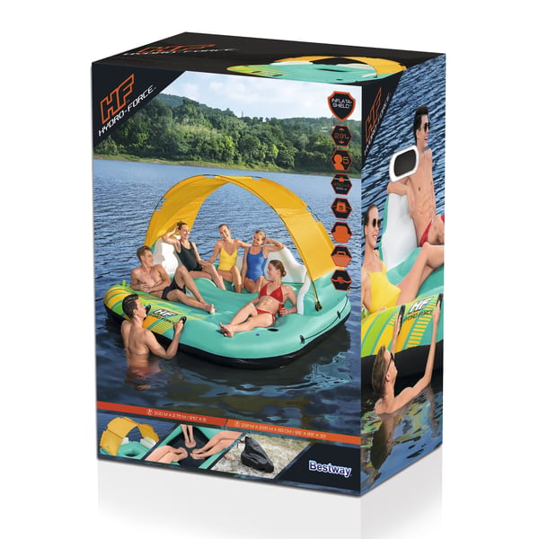 Bestway 43407 pool og strand flyder Flerfarvet Monokromatisk PVC Flydende ø