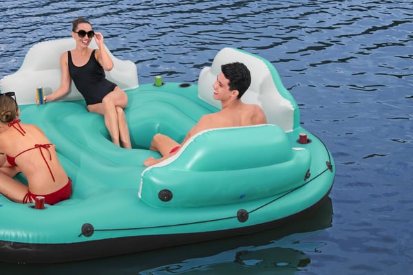 Bestway 43407 pool og strand flyder Flerfarvet Monokromatisk PVC Flydende ø