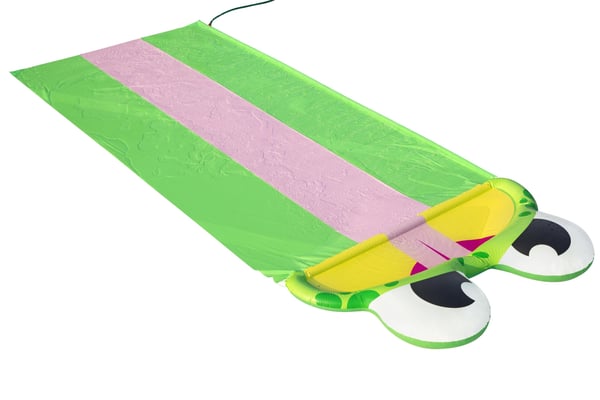 Bestway Trippel vattenrutschkana FROG H2O GO! Lång - 4.88m 52389 Bestway Trippel vattenrutschkana FROG H2O GO! Lång - 4.88m 52389