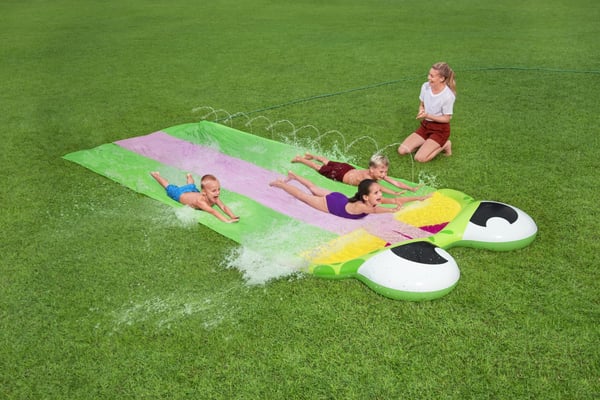 Bestway Trippel vattenrutschkana FROG H2O GO! Lång - 4.88m 52389