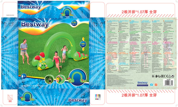 Bestway 52398 leksaksvattenspridare