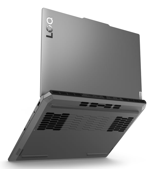 Lenovo LOQ 15AHP9 AMD Ryzen™ 7 7445HS Laptop 39,6 cm (15.6") Fuld HD 16 GB DDR5-SDRAM 512 GB SSD NVIDIA GeForce RTX 3050 Wi-Fi 6 (802.11ax) Grå Portugisisk