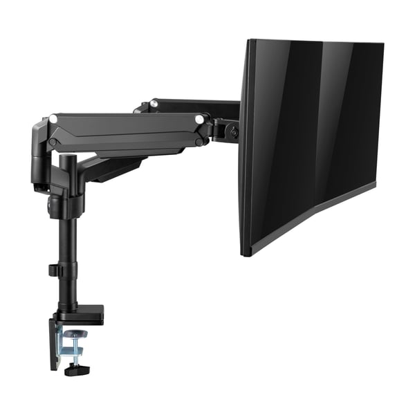 InLine 23160B skærmbeslag og -stativer 43,2 cm (17") Skrivebord Sort