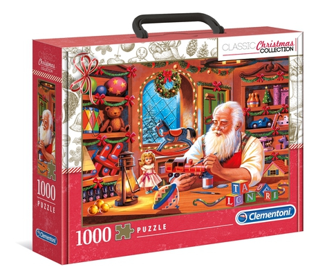 Clementoni Santa Workshop Muotopalapeli 1000 kpl Joulu