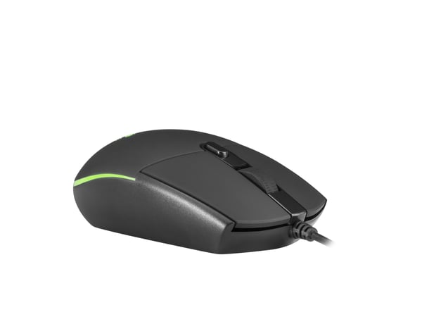 Mars Gaming MCPTKLES tastatur Mus inkluderet Spil USB Spansk Sort