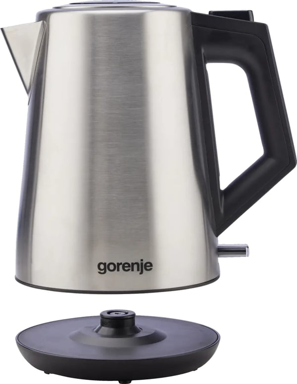 Gorenje K17OS vattenkokare 1,7 l 2200 W Rostfritt stål, Svart