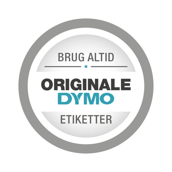 DYMO LabelManager 160 etiketmaskine | Håndholdt etiketprinter med QWERTY-tastatur | Inkluderer sort & hvid D1 etikettape (12 mm) | Til hjemmet & kontoret