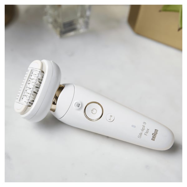 Braun Silk-épil 9 Flex 40 pincetter Hvid, Guld
