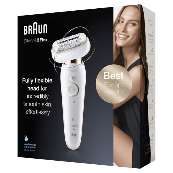 Braun Silk-épil 9 Flex 40 pincetter Hvid, Guld