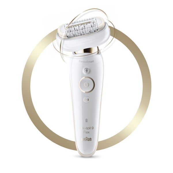 Braun Silk-épil 9 Flex 40 pincetter Hvid, Guld