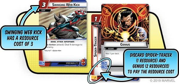 Asmodee Marvel Champions: The Card Game Kortspil Rollespil