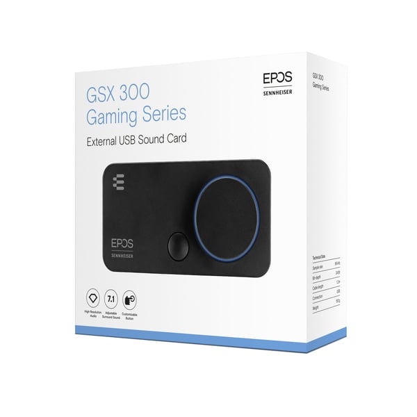 EPOS | SENNHEISER GSX 300 7.1 kanavaa USB