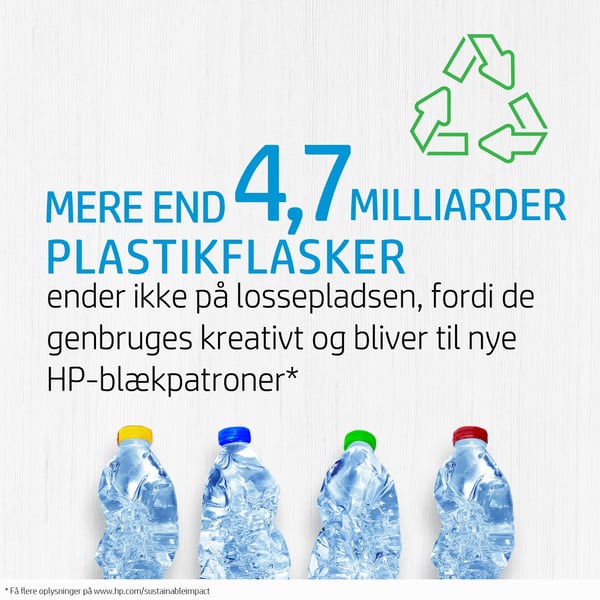 HP Original 901XL-blækpatron med høj kapacitet, sort